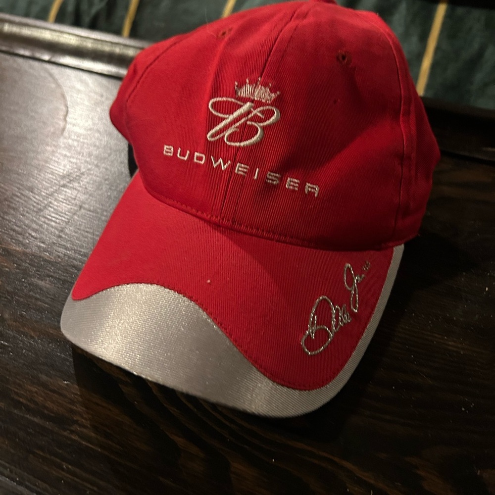 Dale Earnhardt Jr. Budweiser Red Baseball Cap